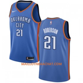 Maillot NBA Oklahoma City Thunder Andre Roberson 21 Nike 2017-18 Bleu Swingman - Homme